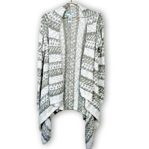 Maurices Draped Cardigan Sweater Med